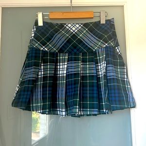 American Eagle Plaid Skirt Strech